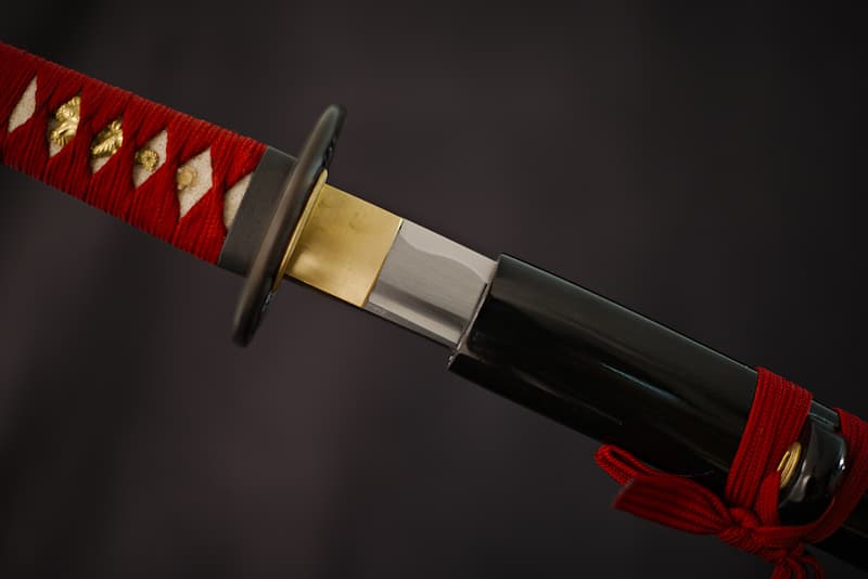 Sharpened Wakizashi, the samurai's short sword