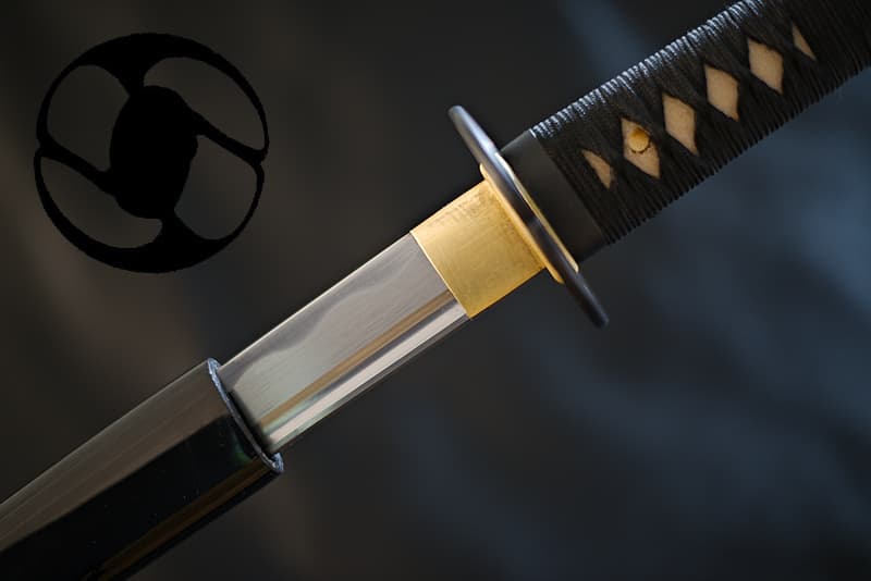 Sharpened Wakizashi, the samurai's short sword