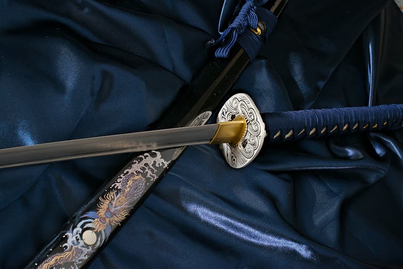 Sharpened Katana, the samurai long sword