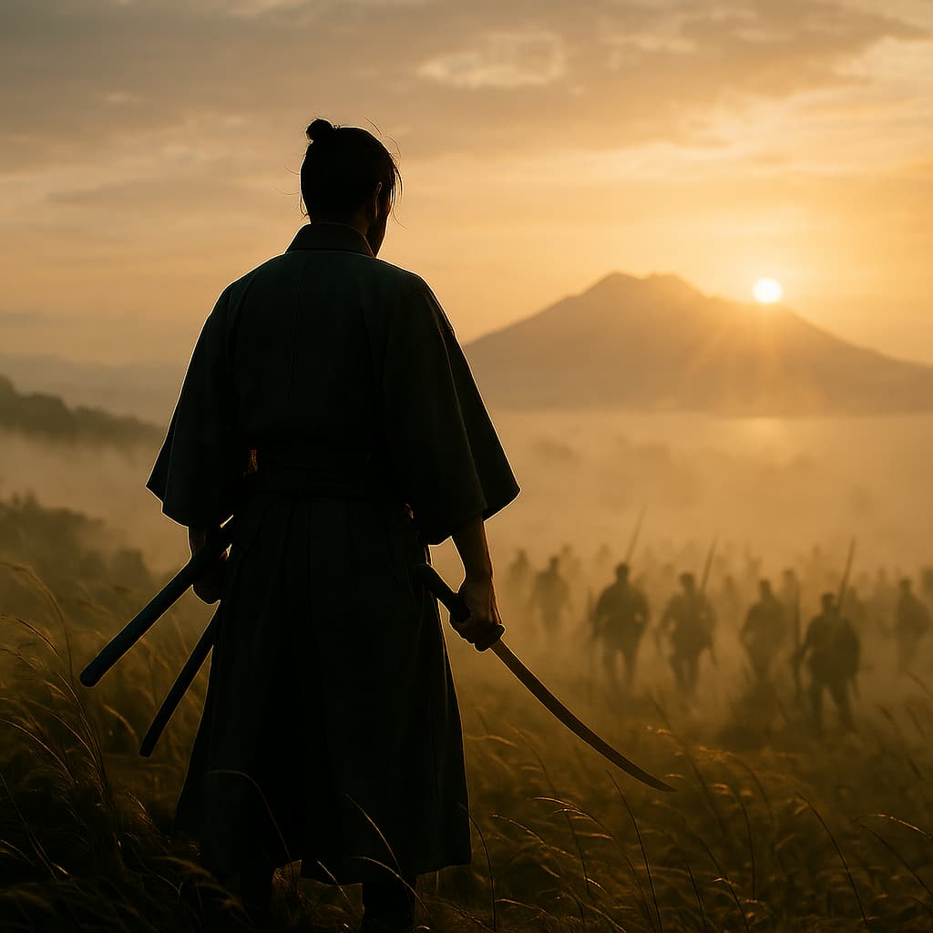 Saigō Takamori: the spark of the "last samurai" The illustrations in this section are created using artificial intelligence, under the direction of our editorial team. This technology enables us to bring historical or legendary scenes to life, while respecting our passion for authenticity and imagination. #Terressens, where stories take shape Saigō Takamori: the spark of the "last samurai" The illustrations in this section are created using artificial intelligence, under the direction of our editorial team. This technology enables us to bring historical or legendary scenes to life, while respecting our passion for authenticity and imagination. #Terressens, where stories take shape