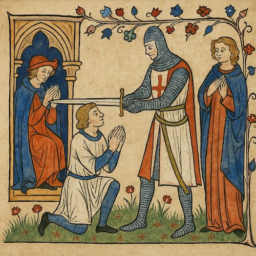 The day a sword made you a knight #Terressens