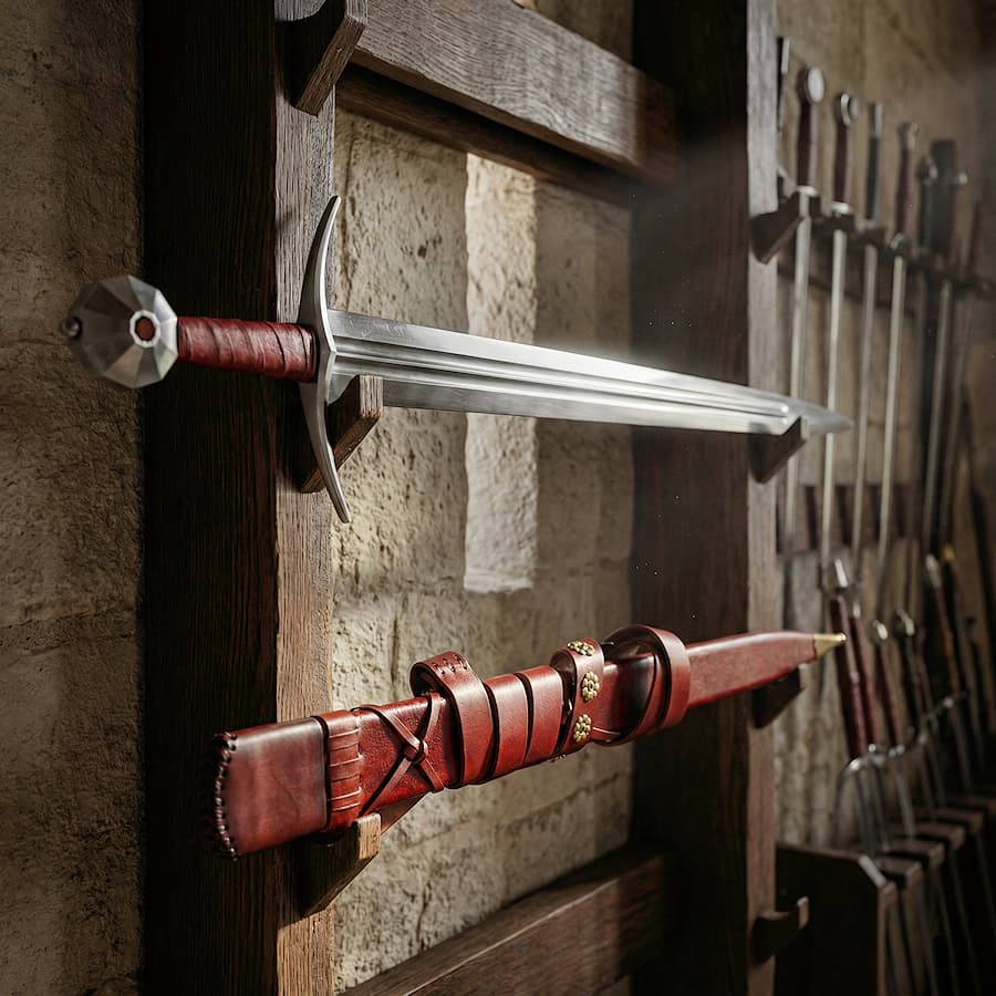 How Oakeshott classified the swords of the Crusades. The illustrations in this section are created using artificial intelligence, under the guidance of our editorial team. This technology allows us to bring historical or legendary scenes to life, in keeping with our passion for authenticity and imagination. #Terressens, where stories take shape.