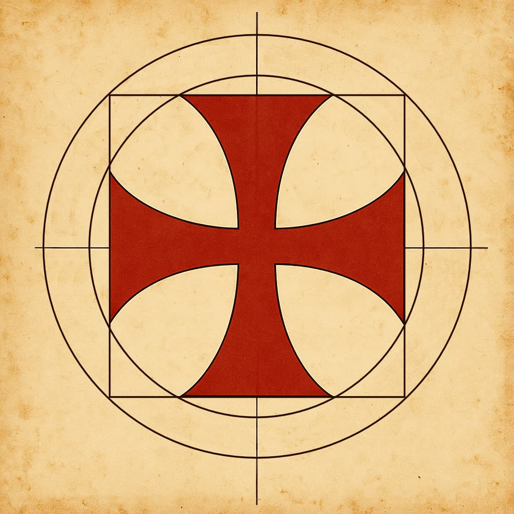 The Templar cross pattee: symmetrical branches, varied extremities
#Terressens, where stories take shape