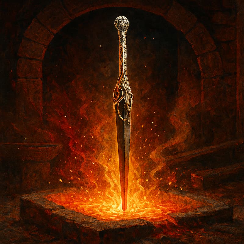 Finrod's dagger, symbol of the transition from revenge to protection
The illustrations in this section are created using artificial intelligence, under the direction of our editorial team.
This technology enables us to bring historical or legendary scenes to life, while respecting our passion for authenticity and the imaginary.
#Terressens, where stories take shape Finrod's dagger, symbol of the transition from revenge to protection
The illustrations in this section are created using artificial intelligence, under the direction of our editorial team.
This technology enables us to bring historical or legendary scenes to life, while respecting our passion for authenticity and the imaginary.
#Terressens, where stories take shape
