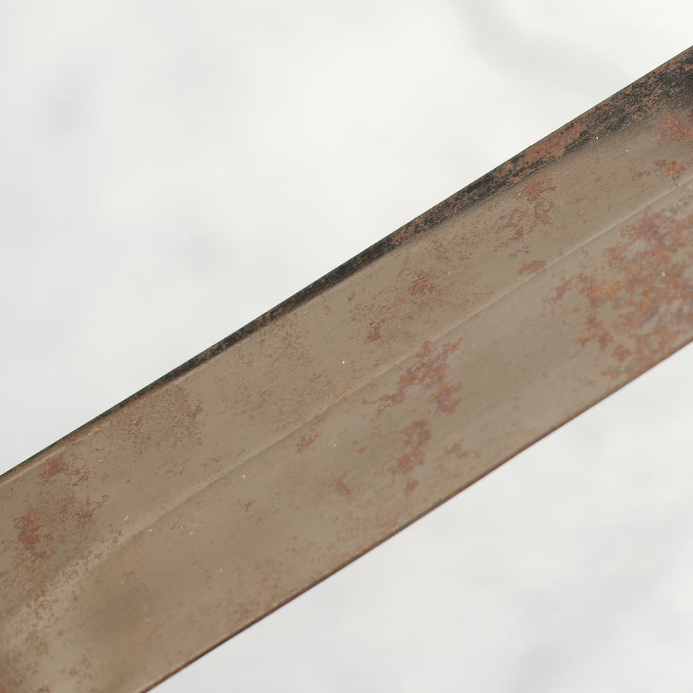 Restoring the oxidized blade of a sword or katana | Practical info #Terressens