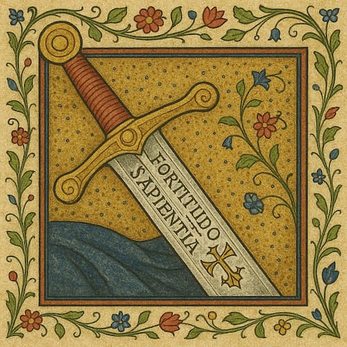 Engraving Your Sword: Between Chivalric Rite and Modern Art The illustrations in this section are created using artificial intelligence, under the direction of our editorial team. This technology allows us to bring historical or legendary scenes to life, respecting our passion for authenticity and imagination. #Terressens, where stories take shape