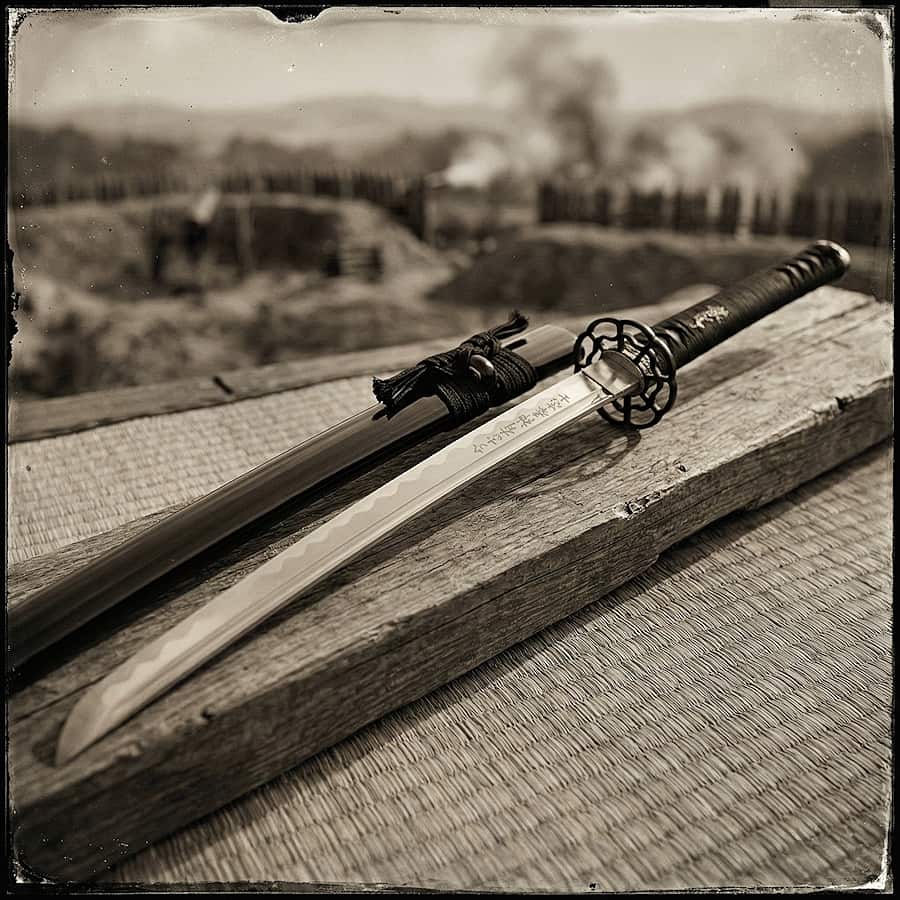 Katsumoto, echo of Saigō Takamori. The illustrations in this section are created using artificial intelligence, under the direction of our editorial team. This technology allows us to bring historical or legendary scenes to life, in keeping with our passion for authenticity and imagination. #Terresens, where stories take shape