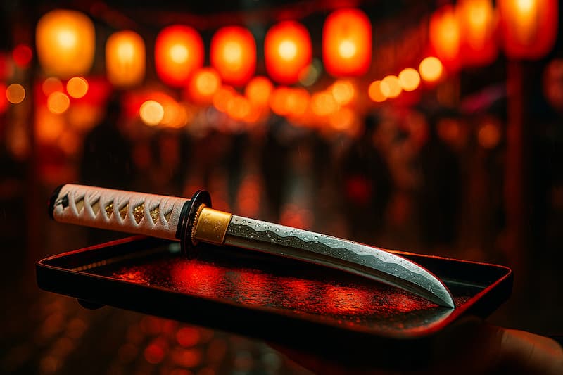 Tanto and aiguchi sharpened #Terressens