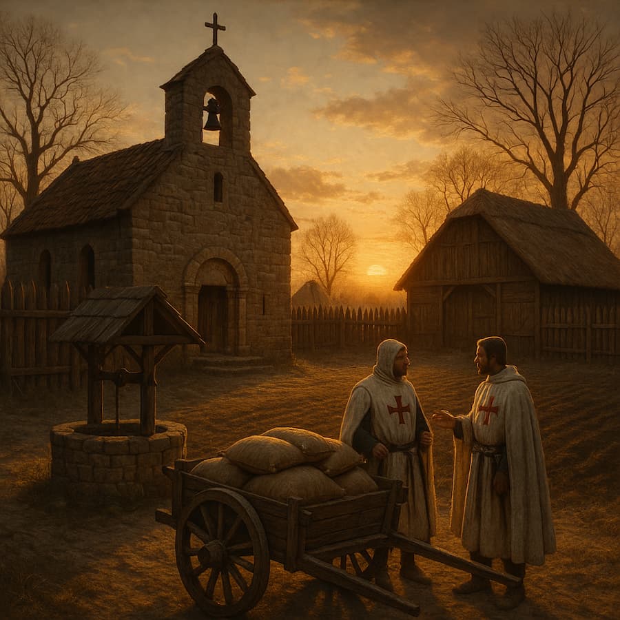 Tempelhof, the footprint of the Knights Templar in Berlin. The illustrations in this section are created using artificial intelligence, under the guidance of our editorial team. This technology enables us to bring historical or legendary scenes to life, while respecting our passion for authenticity and the imaginary. #Terressens, where stories take shape