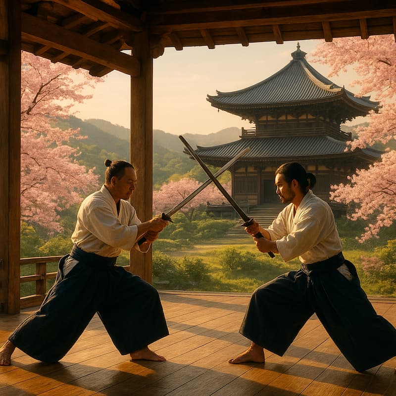 When Zen temples became secret samurai dojos
The illustrations in this section are created with the help of artificial intelligence, under the direction of our editorial team.
This technology enables us to bring historical or legendary scenes to life, while respecting our passion for authenticity and imagination.
#Terressens, where stories take shape When Zen temples became secret samurai dojos
The illustrations in this section are created with the help of artificial intelligence, under the direction of our editorial team.
This technology enables us to bring historical or legendary scenes to life, while respecting our passion for authenticity and imagination.
#Terressens, where stories take shape