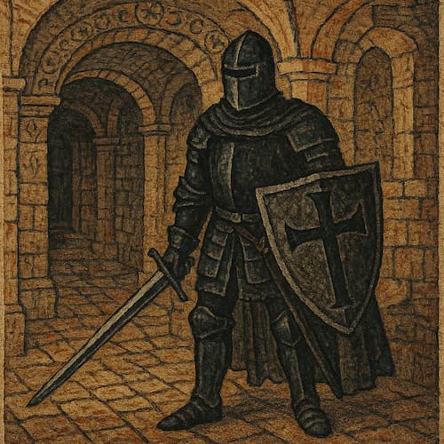 The Black Templar of Gisors
The illustrations in this section are created with the help of artificial intelligence, under the direction of our editorial team.
This technology enables us to bring historical or legendary scenes to life, while respecting our passion for authenticity and the imaginary.
#Terressens, where stories take shape