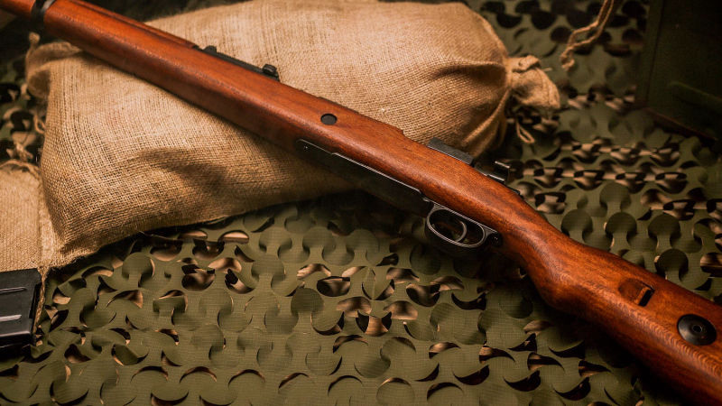 Karabiner 98 kurz or Karabiner 98k rifle (Mauser K98, K98k, K98 or Kar98k) #Terressens Karabiner 98 kurz or Karabiner 98k rifle (Mauser K98, K98k, K98 or Kar98k) #Terressens