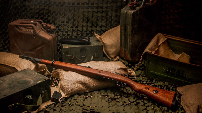 Karabiner 98 kurz or Karabiner 98k rifle (Mauser K98, K98k, K98 or Kar98k) #Terressens Karabiner 98 kurz or Karabiner 98k rifle (Mauser K98, K98k, K98 or Kar98k) #Terressens