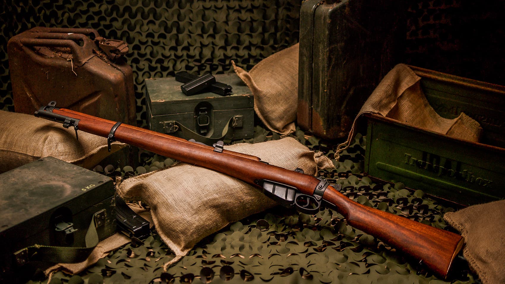 Lee-Enfield Mk III short rifle with magazine (Short, Magazine, Lee-Enfield - SMLE) #Terressens