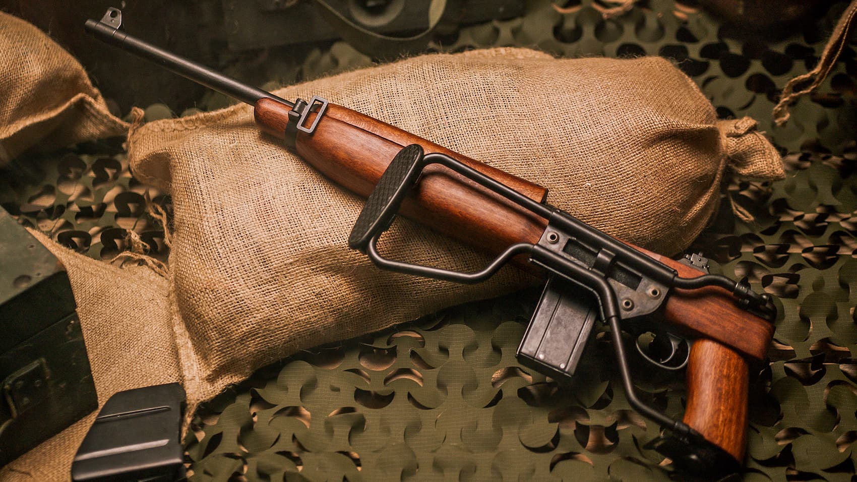 USM1 Para 1940-41 rifle, M1A1 #Terressens USM1 Para 1940-41 rifle, M1A1 #Terressens