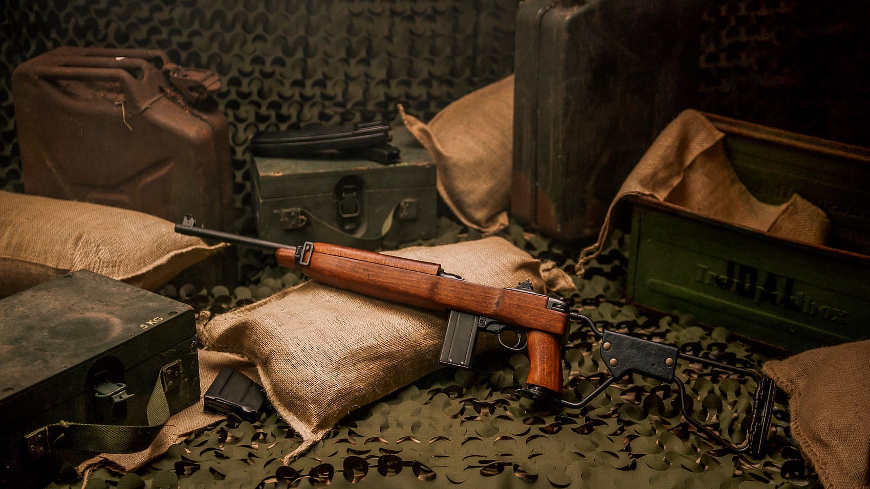 USM1 Para 1940-41 rifle, M1A1 #Terressens USM1 Para 1940-41 rifle, M1A1 #Terressens