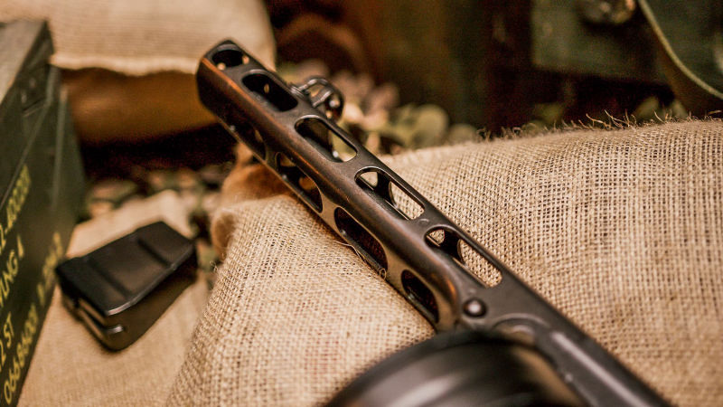 Soviet PPSh-41 machine pistol #Terressens
