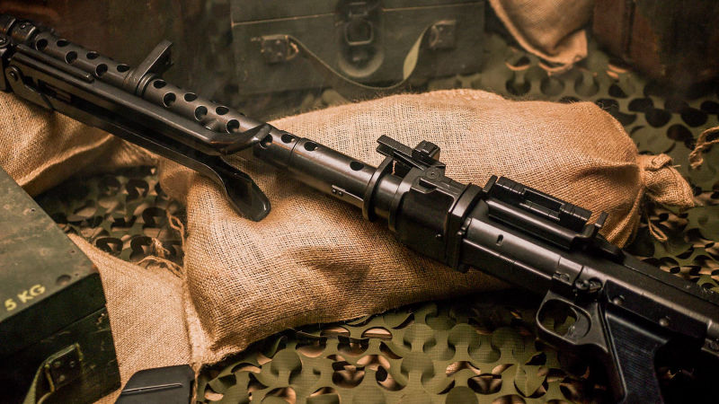 MG34 (Maschinengewehr 34), German machine gun with bipod #Terressens MG34 (Maschinengewehr 34), German machine gun with bipod #Terressens