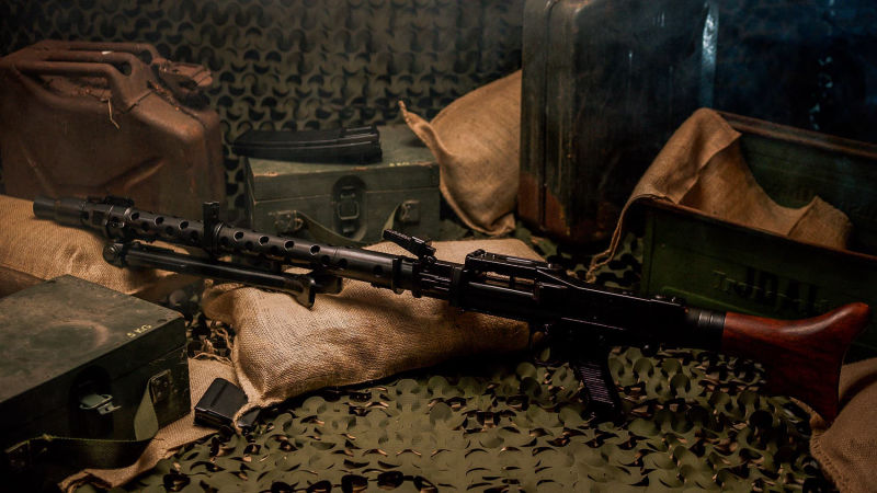 MG34 (Maschinengewehr 34), German machine gun with bipod #Terressens MG34 (Maschinengewehr 34), German machine gun with bipod #Terressens