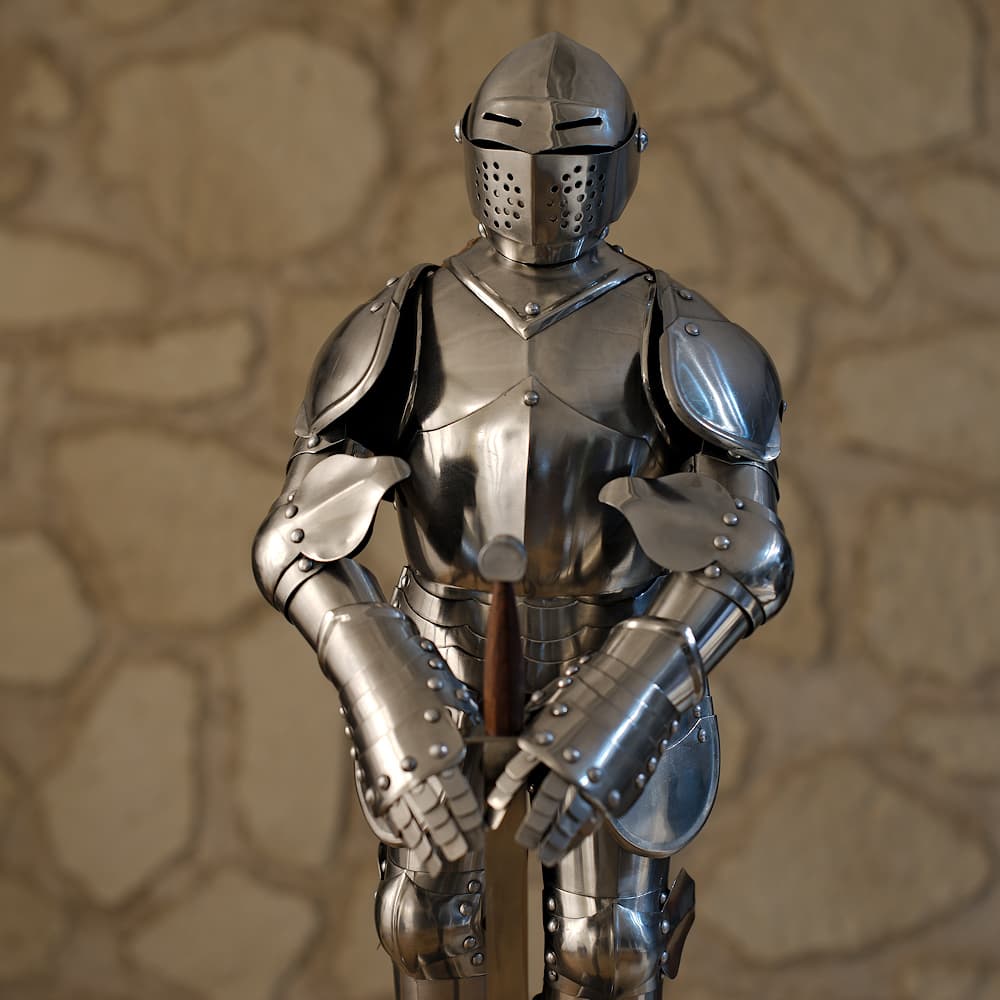 Armure médiévale française XVᵉ - XVIᵉ siècles (miniature) #Terressens