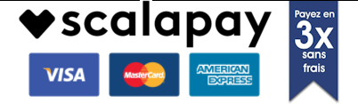 Pay in 3 free instalments with Scalapay