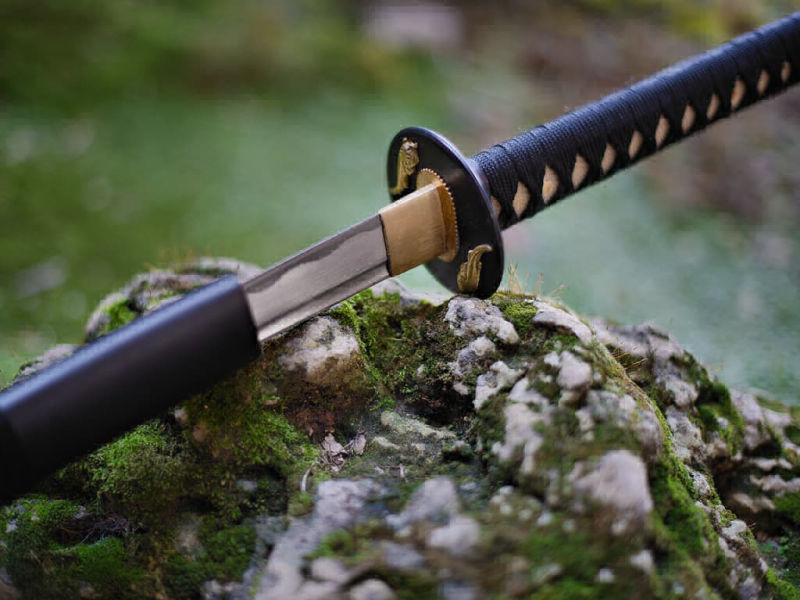 Katana aiguisé Kyōteki (Kyouteki, « ennemi fort » 強敵) #Terressens Katana aiguisé Kyōteki (Kyouteki, « ennemi fort » 強敵) #Terressens
