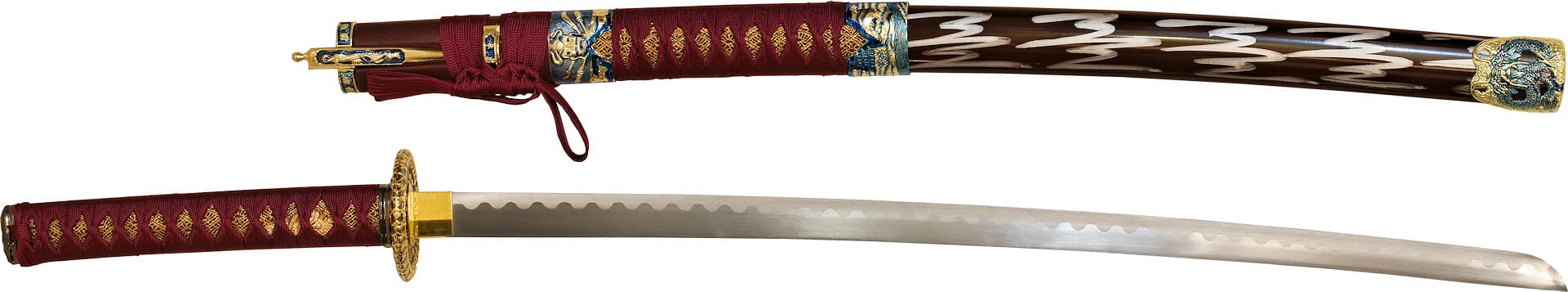 Wakō, katana de collection (倭寇 pirate ou bandit japonais) #Terressens