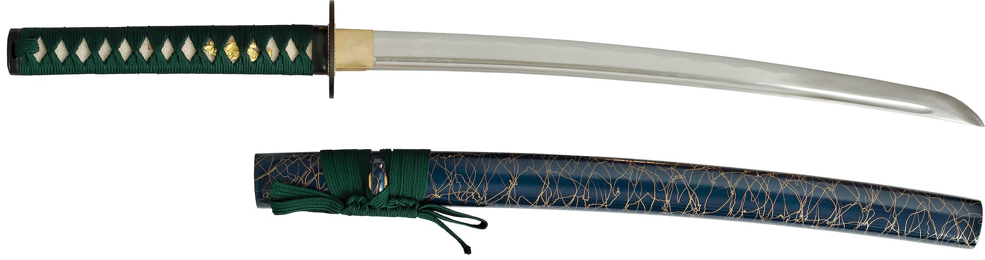 Wakizashi aiguisé « L'Esprit du Lac » #Terressens
