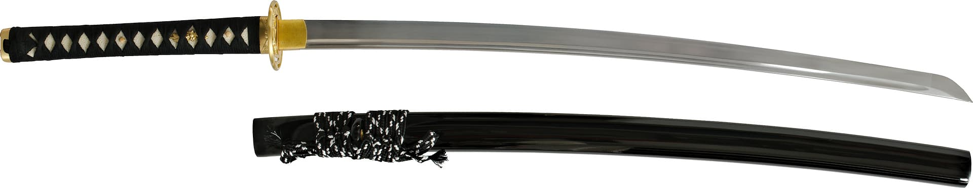 Katana aiguisé « akitsu » (秋津), Maru 1060, trempe sélective #Terressens