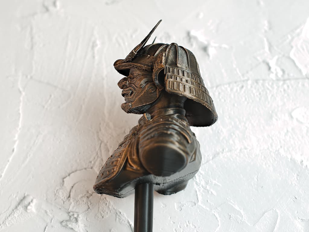 Buste de samouraï #Terressens Buste de samouraï #Terressens
