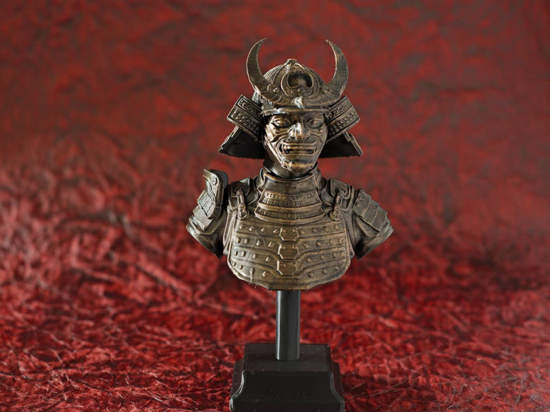 Buste de samouraï #Terressens Buste de samouraï #Terressens