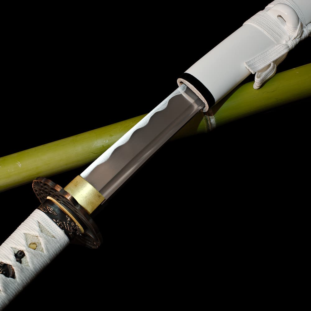 "Eternal Snow" sharpened white katana 復活 #Terressens