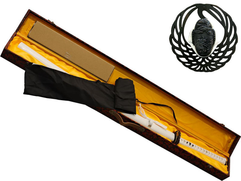 "Eternal Snow" sharpened white katana 復活 #Terressens
