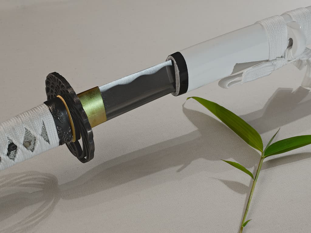 "Eternal Snow" sharpened white katana 復活 #Terressens