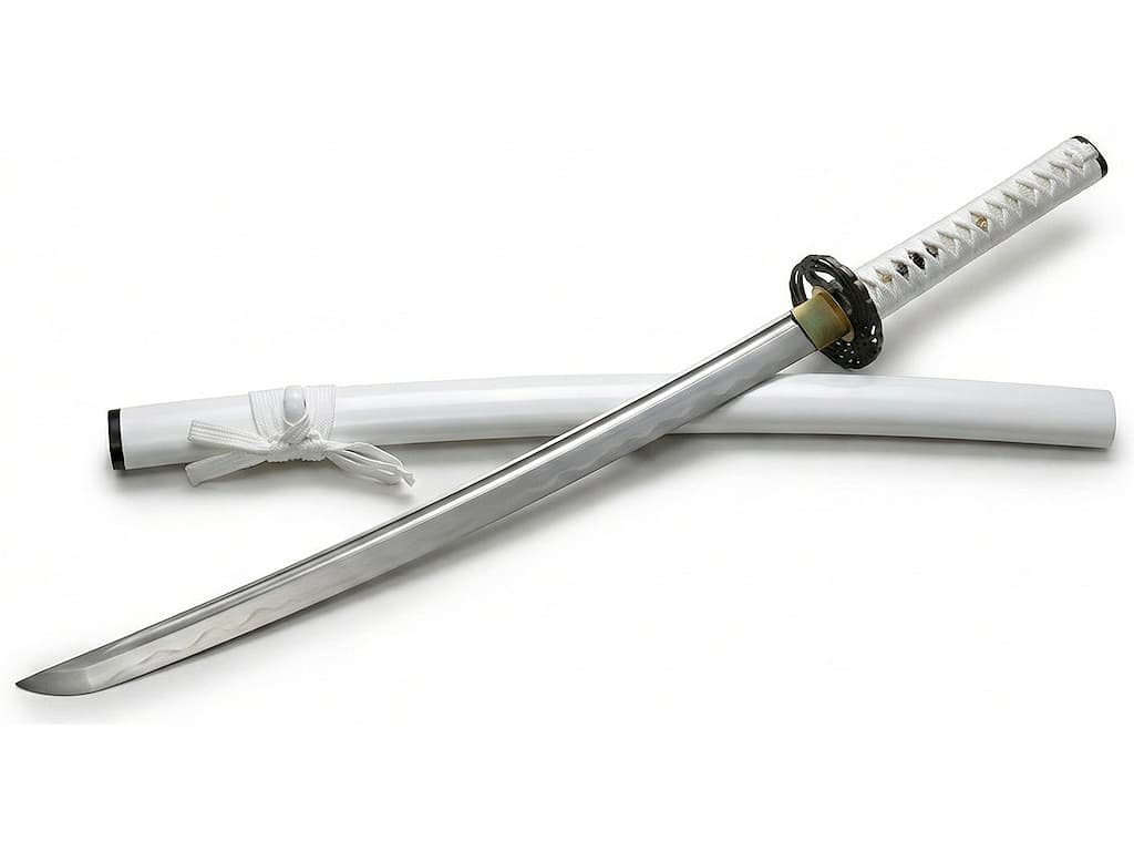 "Eternal Snow" sharpened white katana 復活 #Terressens