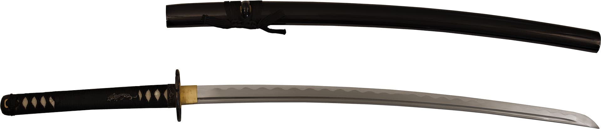 "The Last Samurai" sharpened katana, engraved blade #Terressens