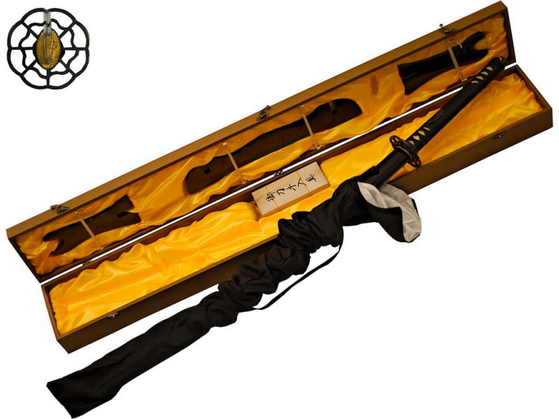 "The Last Samurai" sharpened katana, engraved blade #Terressens "The Last Samurai" sharpened katana, engraved blade #Terressens