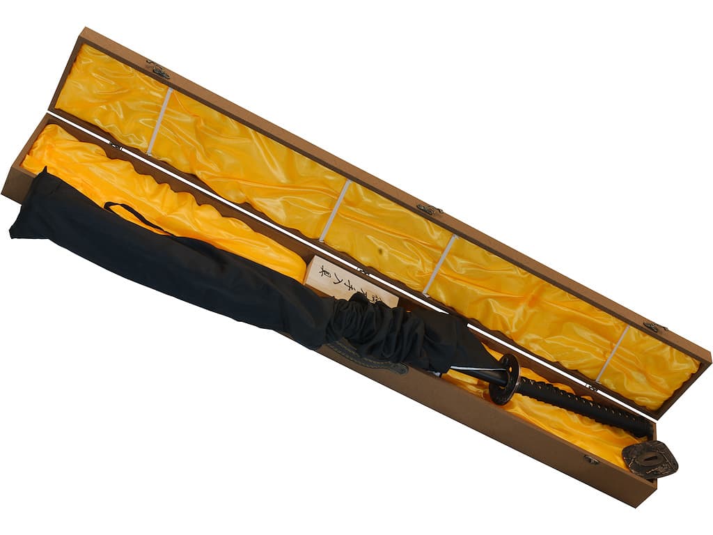 Sharpened Katana Kettō (決闘 duel), saya (鞘) matte black #Terressens Sharpened Katana Kettō (決闘 duel), saya (鞘) matte black #Terressens