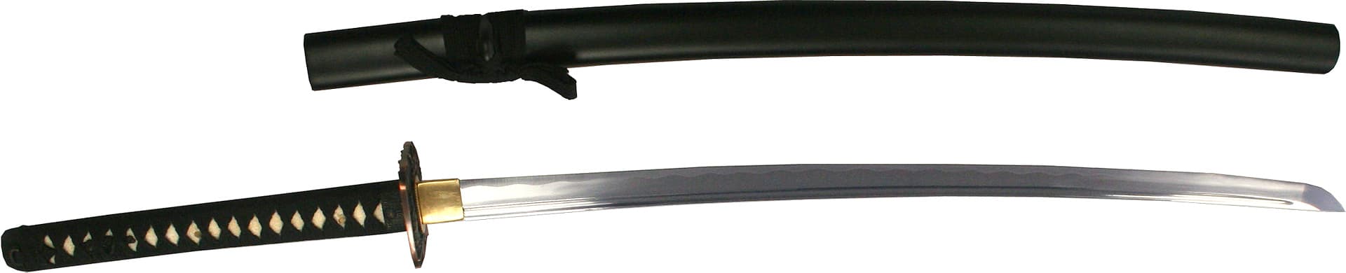 Sharpened Katana Kettō (決闘 duel), saya (鞘) matte black #Terressens