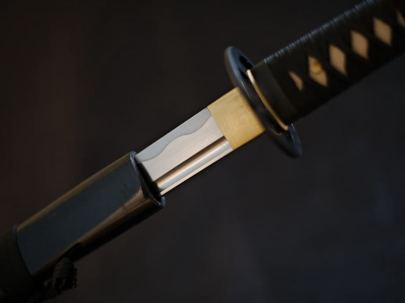 Kuro no tenshi, sharpened katana "Black Angel" (黒の天使) #Terressens