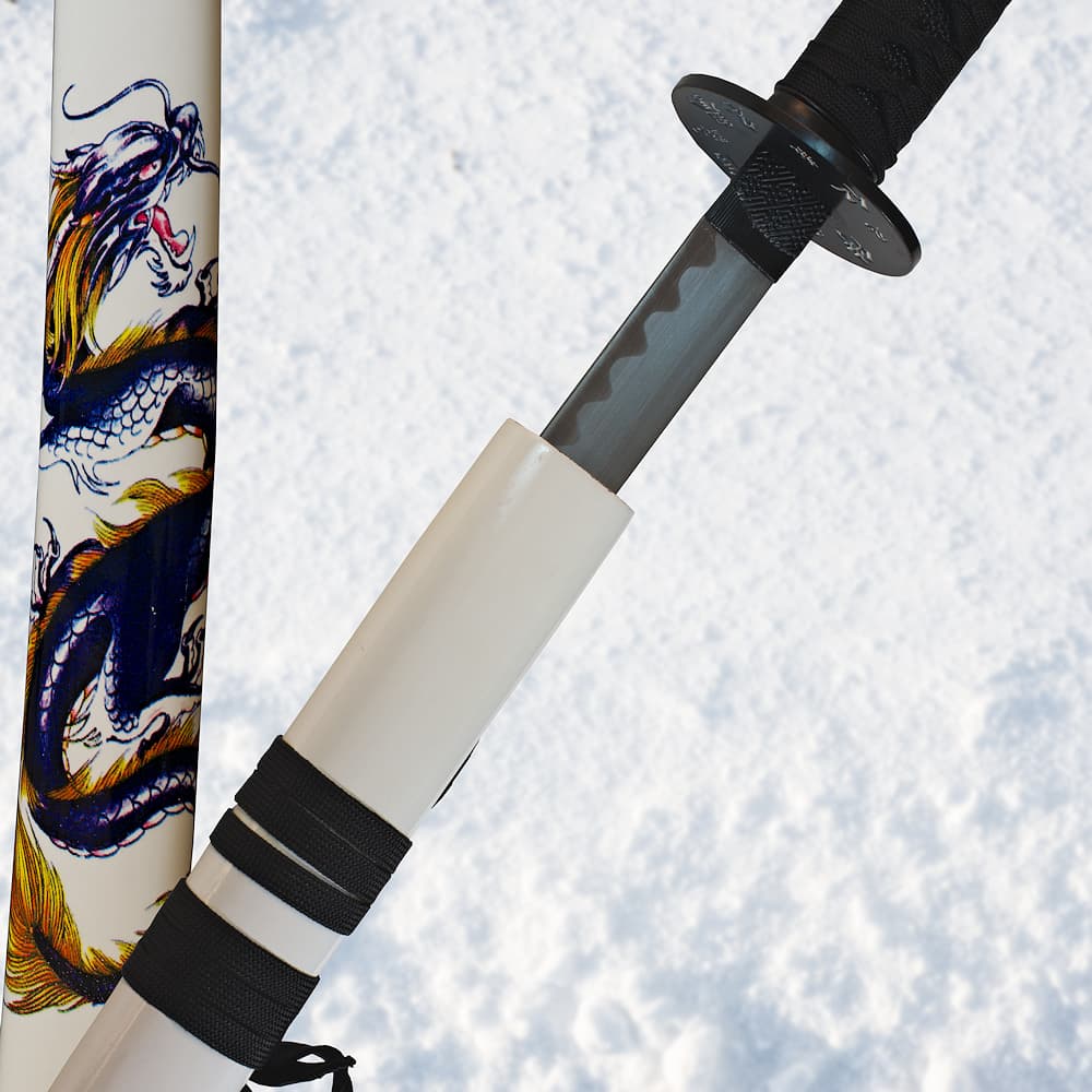 "Snow Dragon" collector's katana #Terressens "Snow Dragon" collector's katana #Terressens