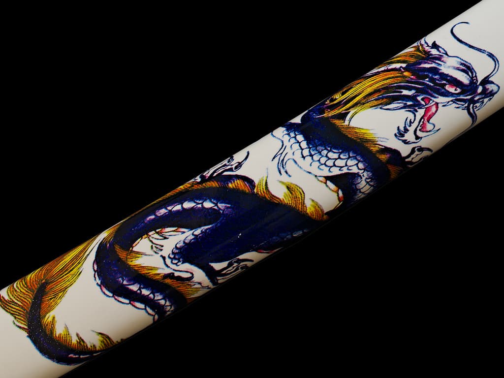 "Snow Dragon" collector's katana #Terressens "Snow Dragon" collector's katana #Terressens