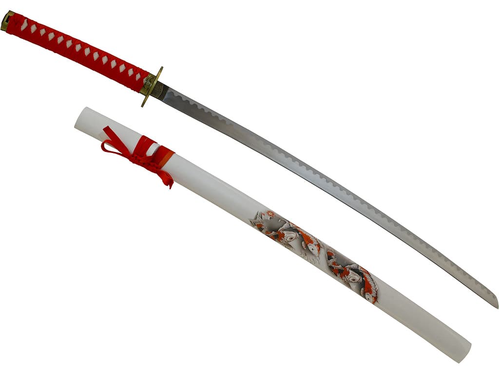 Kujaku (孔雀), decorative katana #Terressens