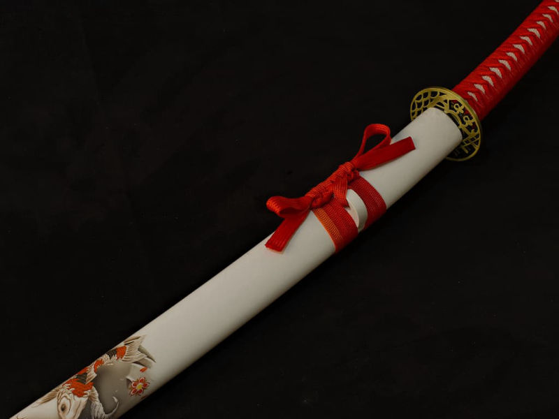 Kujaku (孔雀), decorative katana #Terressens