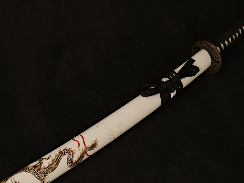 "Mysterious dragon" decoration katana #Terressens