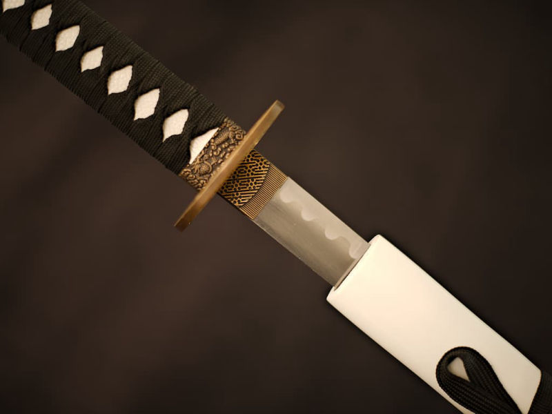 "Mysterious dragon" decoration katana #Terressens