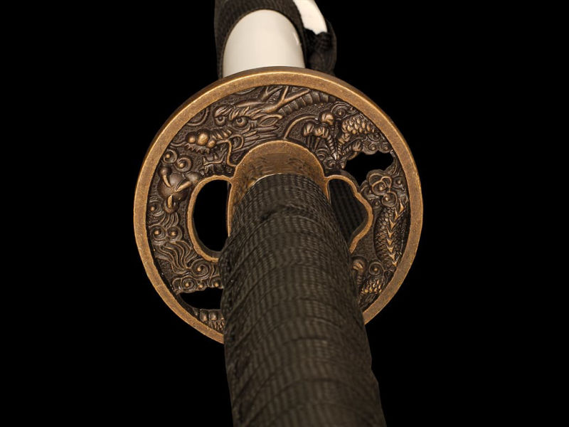 "Mysterious dragon" decoration katana #Terressens