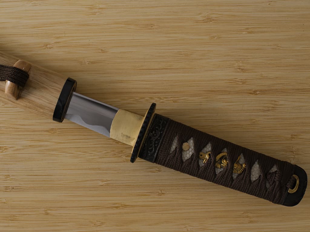 Mù-jīn, tantō sharpened wood (mù, 木) metal (jīn, 金) # Terressens Mù-jīn, tantō sharpened wood (mù, 木) metal (jīn, 金) # Terressens