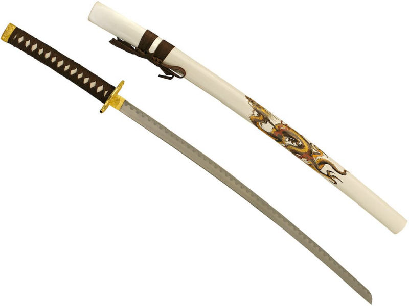 "Earth Dragon" decoration katana #Terressens