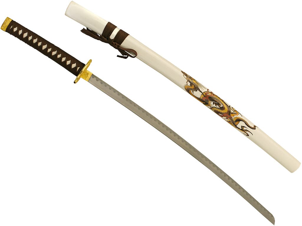 "Earth Dragon" decoration katana #Terressens